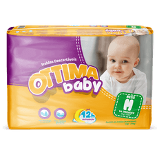 FRALDA OTTIMA BABY MEGA M C/44 UN