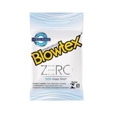Preservativo Blowtex Zero com 3 Unidades