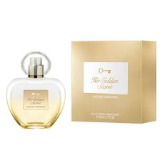 Colônia Her Goldem Secret Paris Cosmeticos Edt Feminino 30ml