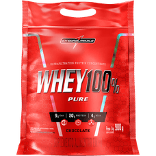 Whey 100% Integralmedica Pure Pouch Chocolate 907g