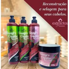 Shampoo Extractos Premium Reparação Poderosa 300ml
