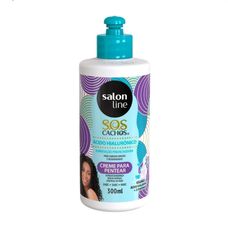 creme Sos Salon Line Para Pentear Ácido Hialurônico 300ml