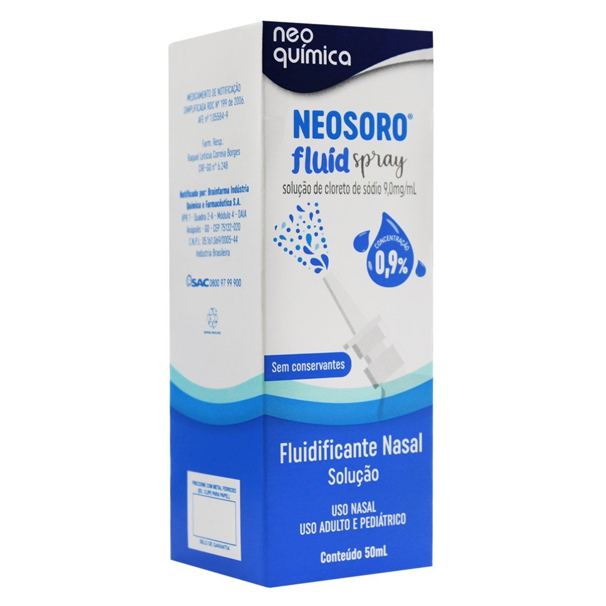 NEOSORO FLUID 9MG/ML SPRAY 50ML