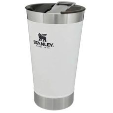 Copo Térmico Stanley Branco Com Tampa 473ml