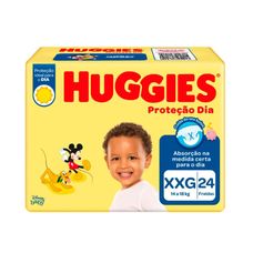 Fralda Huggies Protecao Dia Jumbo XXG 24 Unidades