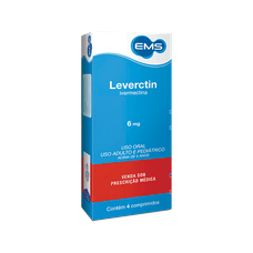 Leverctin Ems 6mg com 4 comprimidos