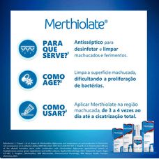 Merthiolate Hypera Spray Incolor Antisséptico Tópico 45ml