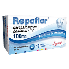 Repoflor Legrand 100mg com 12 cápsulas