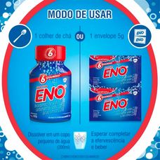 Sal de Fruta Eno Laranja 2,28g+ 0,49g+ 2,17g 100g