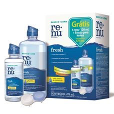 Renu Plus Bausch & Lomb Sem Fricção 355ml+ 120ml