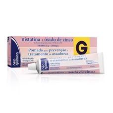 Nistatina+ Óxido de Zinco Neo Quimica pomada 60g