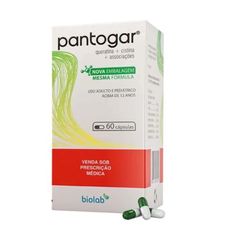 Pantogar Biolab com 60 cápsulas