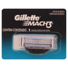 Carga Gillette Mach 3 com 10 Unidades