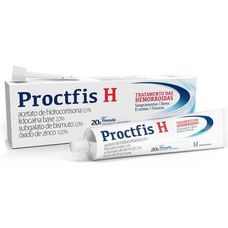 Proctfis H União Química pomada com aplicadores bisnaga 20g