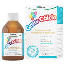 Growcálcio Cifarma Sabor Tutti-Frutti com 150ml