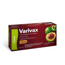 Castanha Da Índia Varivax Natulab 300mg com 30 comprimidos