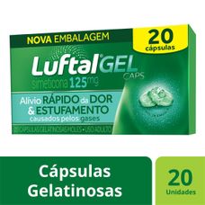 Luftal Reckitt 125mg com 20 cápsulas gelatinosas