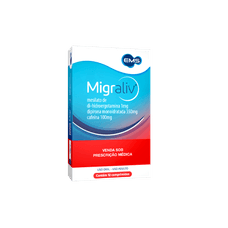 Migraliv Ems 1mg+350mg+100mg com 12 comprimidos