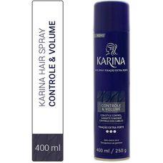 Spray Fixador Para Cabelo Karina 250g/400ml
