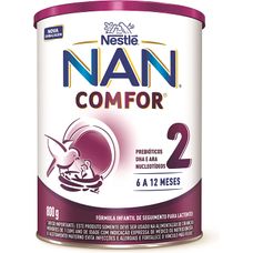 Nan Comfor Nestlé Fórmula Infantil 2 - 800g - 6 a 12 meses