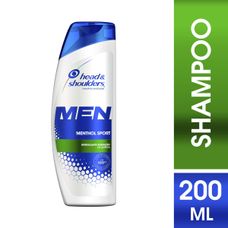 Shampoo Head & Shoulders Mentol Refrescante 200ml