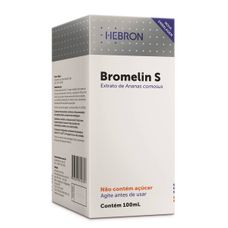 Bromelin S Hebron suspensão Oral 100ml
