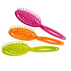 Escova de Cabelo Natus Plant Flexivel All Day Oval