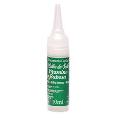 Vitamina de Babosa Brilho Da Seda Capilar com 10ml