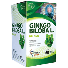 Ginkgo Biloba Vitta Optimum com 60 cápsulas