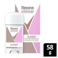 Antitranspirante Creme Classic Rexona Clinical Feminino 96h 58g