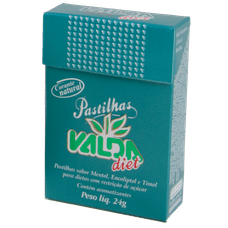 Valda Canonne Pastilha Diet Flip-Top 24g