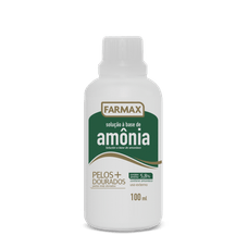 solução A Base de Amônia Farmax 100ml