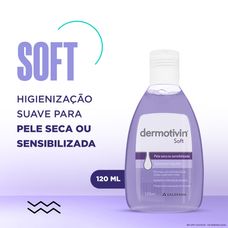Sabonete Dermotivin Soft Pele Normal Seca líquido 120ml