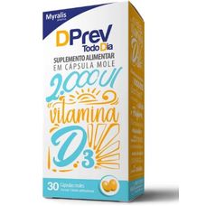 Dprev Myralis 2000Ui com 30 comprimidos revestidos