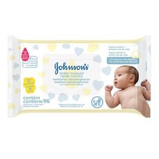 Lenço Umedecido JohnsonS & JohnsonS Baby Recem Nascido com 96 Unidades