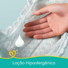 Fralda Pampers Confort Secmega Tamanho P Descartável com 50 Unidades