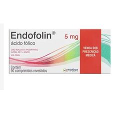 Endofolin Marjan 5mg com 90 comprimidos revestidos