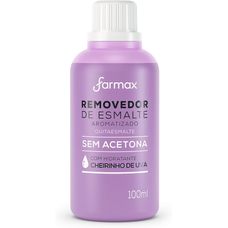 Removedor de Esmalte Farmax Aromatizado Uva 100ml