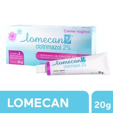 Lomecan Genoma creme Vaginal 20g com 3 aplicadores