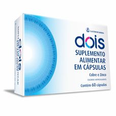 Dois Cristália com 60 cápsulas