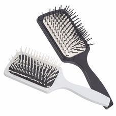 Escova de Cabelo Natus Plant Magic Black & White Quadrada