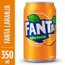 Refrigerante Fanta Laranja Lata 350ml