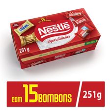 Bombom Nestlé Especialidades 251g