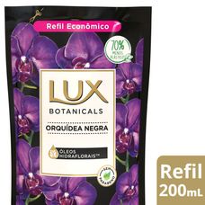 Sabonete Lux Orquidea Negra líquido 200ml Refil