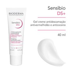 Gel Creme Antidescamação e Antivermelhidão Bioderma Sensibio DS+ com 40ml