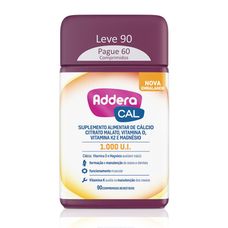 Vitamina D Addera Cal 1.000Ui com 90 comprimidos