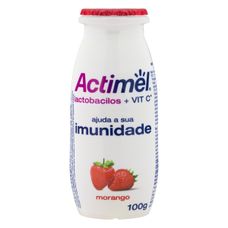 Leite Fermentado Actimel Danone Morango 100g