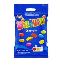 Disqueti Dori Chocolate Confeitado 80g