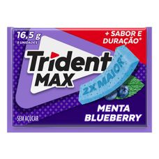 Chiclete Trident Max 5S Mentaberry