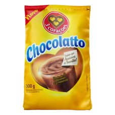 Achocolatado 3 Corações Chocolatto Sachê 300g